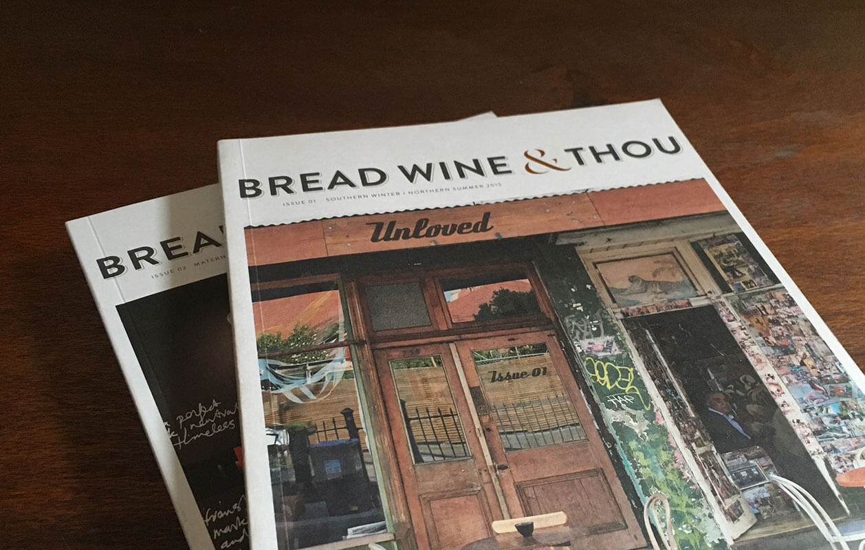bread wine thou graphic designer brisbane