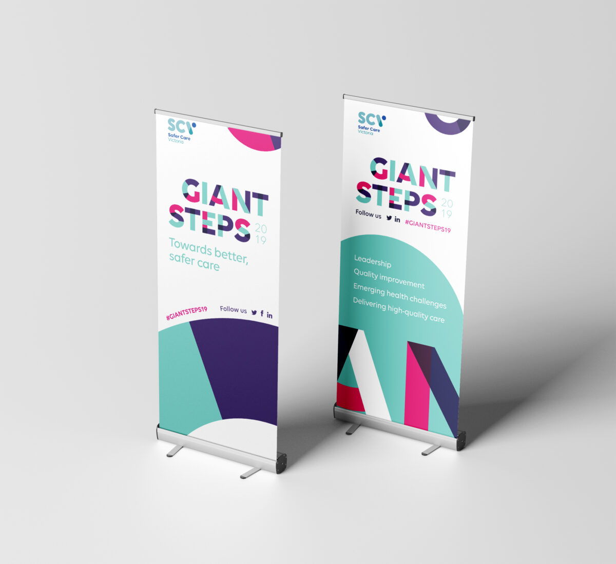 design agency for Giant Steps campaign